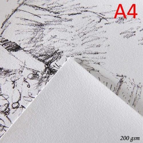 1557 Dessin JA Beyaz Resim/Çizim Kağıdı 200 gr. A4 10 Adet