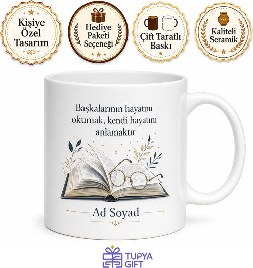 Dünya Biyografi Günü Büyük İnsanların Hayatını Okuyanlara Hediye Kupa Bardak