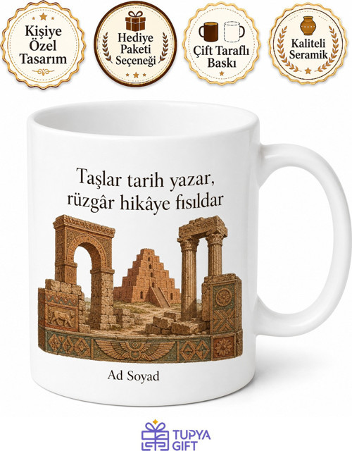 Silvan Tarihi Dokusu Kültürü Diyarbakır Hatırası Kupa Bardak Hediye