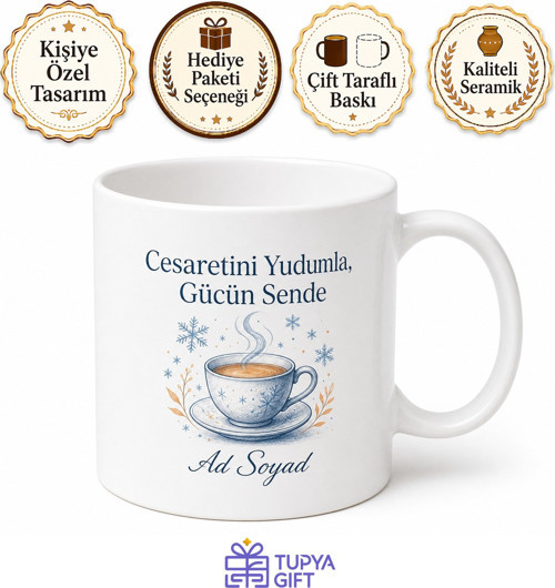 Müdür Çağırdığında Buz Kesen Kalpler İçin Sıcak Çay Kupası Hediye Bardak