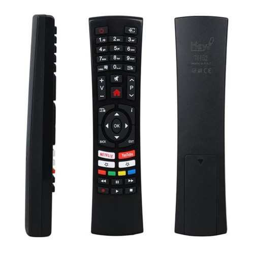 Vestel RC4390 30100824 - 49FD7400 / Telefunken D40U297M4CW Netflix-Youtube Tuşlu Küçük Kalıp Lcd-Led