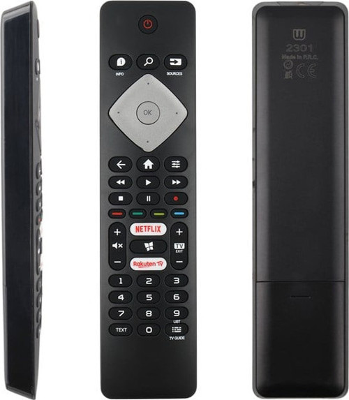 Philips 43PUS7394-50PUS66-55PUS6814-58PUS66-65PUS6754-70PUS6704-BRC0884301-01 Netflix-Rakuten Tv Tuş