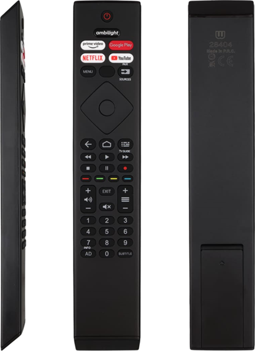 Philips PH-V12 43PUS8506 - 50PUS8505 - 55PUS8007 - 65PML9507/12 - 75PUS8807 Netflix-Prime Video-Yout
