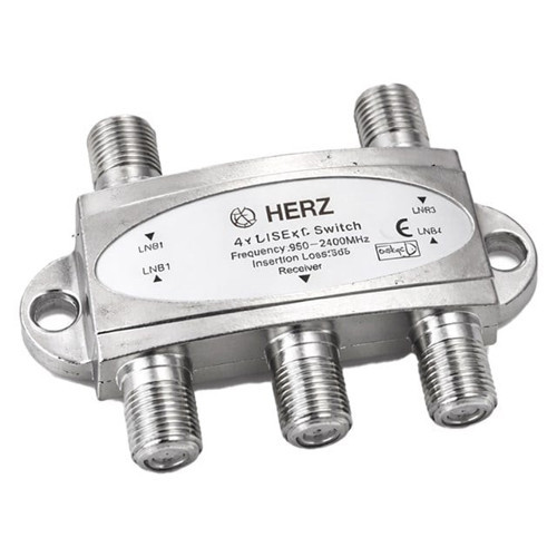 4x1 950-2400MHz 3dB Diseqc Switch Uydu Birleştirici