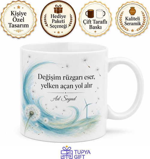 Dünya Rüzgar Günü Esintinin Getirdiği Değişime İnananlara Kupa Bardak Hediye