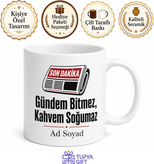 Sabah Haberlerini İzleyenlere Güne Başlarken Son Dakika Kupa Bardak Hediye