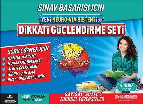 Yeni Neuro-Via Sistemi İle Dikkati Güçlendirme Seti 6.Sınıf 12 Yaş