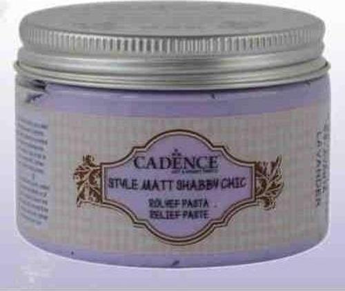 Style Matt Shabby Chic Rölyef Pasta SR-09 LAVANTA