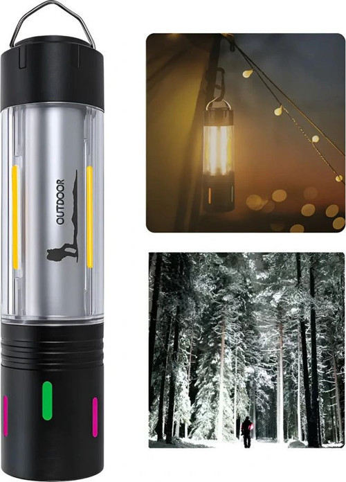 Tg Led Şarjlı Kamp Lambası Ortam Aydınlatma Wt-736