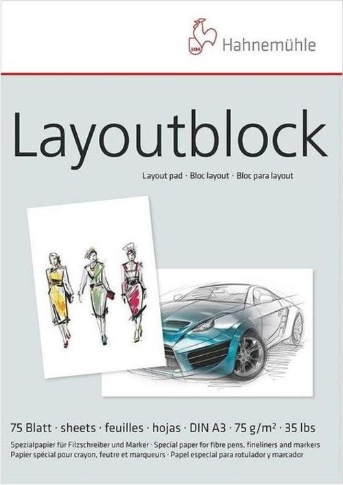 Layout Blok Marker Defteri A3 75 gr. 75 yp.