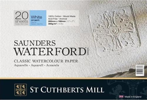 Saunders Waterford Suluboya Blok Cold Pres 300 gr 260x180mm 20 yp