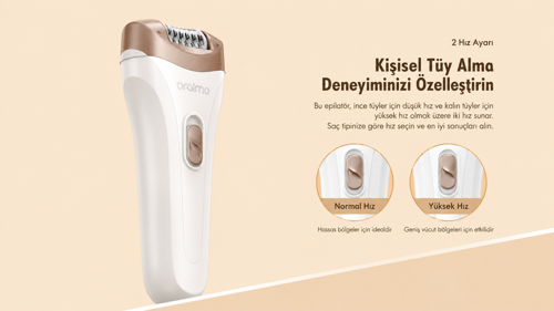 OBE-210N Epilatör White 36 Cımbız Diski