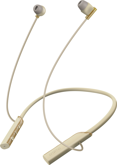 OEB-311 Boyun Bantlı Bluetooth Kulaklık Light Gold