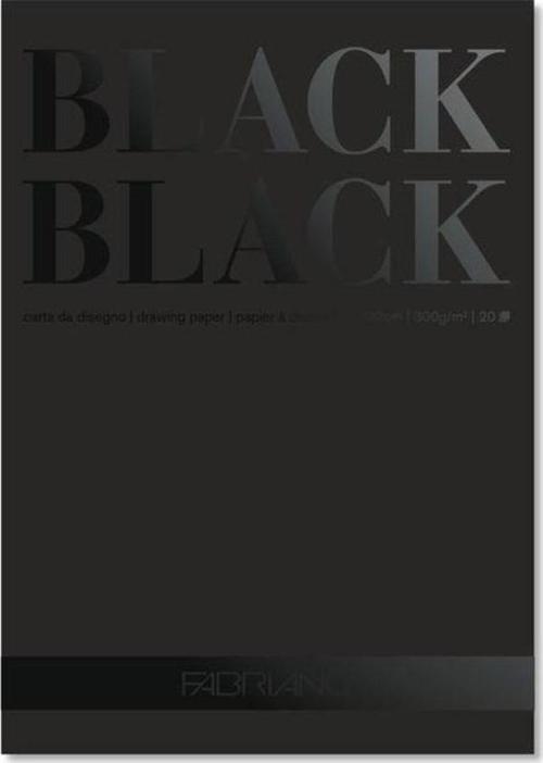 Black Black Çok Amaçlı Pürüzsüz Yüzeyli Blok 300 gr. 24x32 cm. 20 yp.