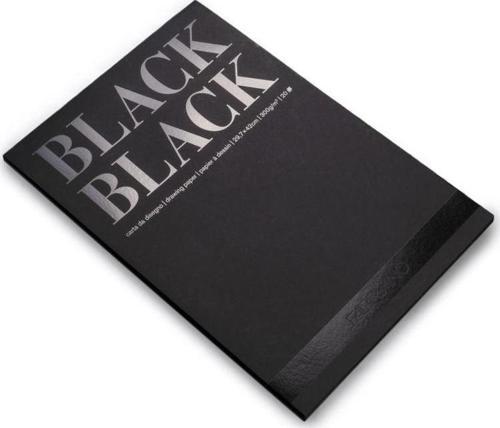 Black Black Çok Amaçlı Pürüzsüz Yüzeyli Blok 300 gr. A3 20 yp.