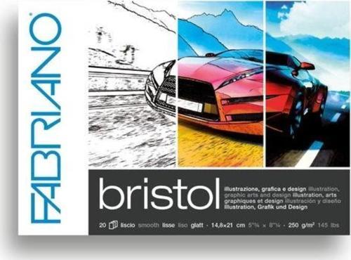 Bristol Pad 250 gr. A5 Çok Amaçlı Blok 20 yp.
