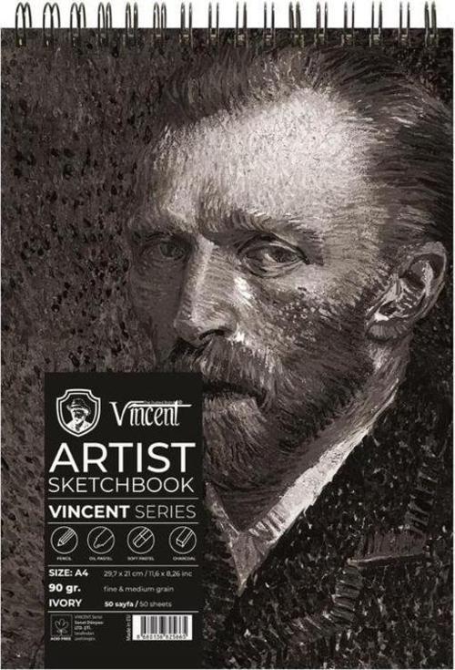 Artist Sketchbook Ivory 90 gr A4 50 Sayfa