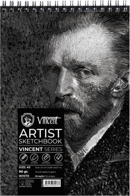 Artist Sketchbook White 90 gr A5 50 Sayfa