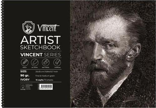 Artist Sketchbook Ivory 90 gr 25x35 cm 15 Sayfa