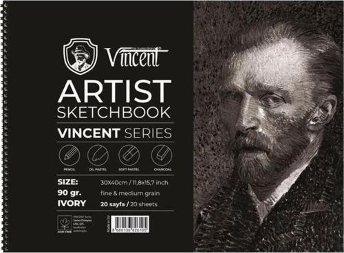 Artist Sketchbook Ivory 90 gr 30x40 cm 20 Sayfa