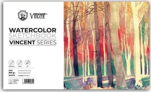 Watercolor Sketchbook White Suluboya Blok 300 gr 20x35 cm 10 Sayfa