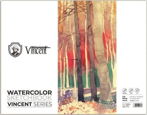 Watercolor Sketchbook White Suluboya Blok 300 gr 45,5x65 cm 10 Sayfa