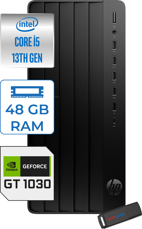 Pro Tower 290 G9 Intel® Core™ I5-13500 48GB 1tb SSD 4GB/GT1030 Freedos Mini Tower Masaüstü Bilgisayar 623Y0ET21F18+ZETTAUSBBELLEK