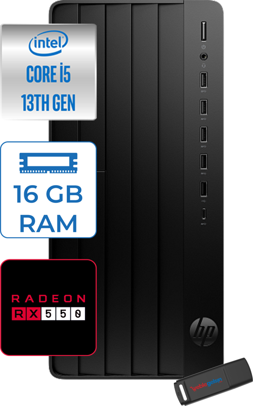 Pro Tower 290 G9 Intel® Core™ I5-13500 16GB 1tb SSD 4GB/RX550 WIN11HOME Mini Tower Masaüstü Bilgisayar 623Y0ET27H03+ZETTAUSBBELLEK