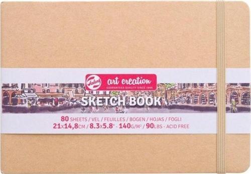 Art Creation Sketchbook Sert Kapak Eskiz Defteri 140 gr 21x14,8 cm 80 yp KRAFT