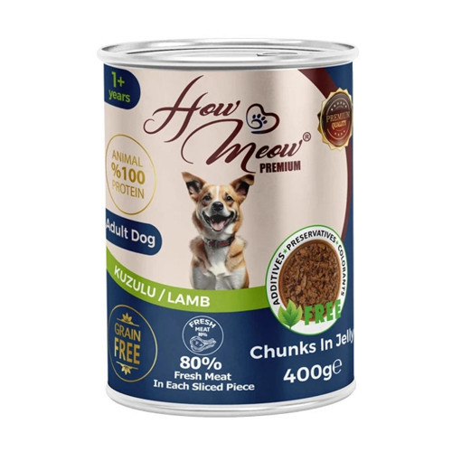 Kuzulu Jöleli Yetişkin Köpek Yaş Maması 400 gr