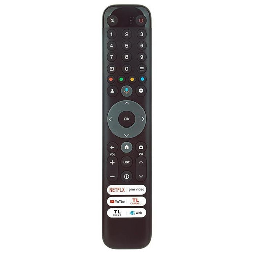Tcl 50V6B İle Uyumlu 4k Smart Tv Mikrofonlu Kumanda