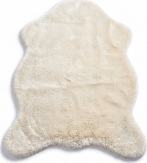 Peluş Post Halı 100X150 Cm Süet Taban Yumuşak Kürk Görünümlü Yatak Odası Halısı