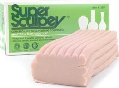 Super Fırınlanabilir Seramik ve Model Hamuru 454 gr.