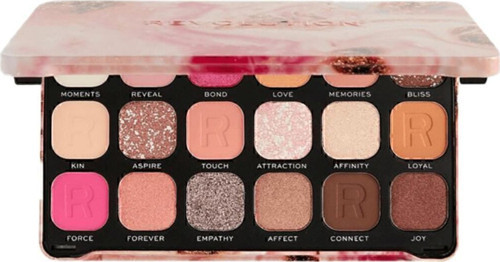 Forever Flawless Affinity Eyeshadow Palette 18 Renkli Mat Parlak Far Paleti