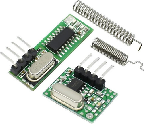 433MHZ Rf Alıcı Verici RX470C + WL102 + Antenler 20 - 200 Metre
