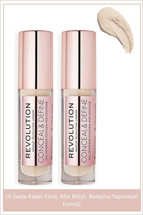 Conceal Define 16 Saat Etkili Mat Bitişli Kapatıcı No: C2* 2 Adet