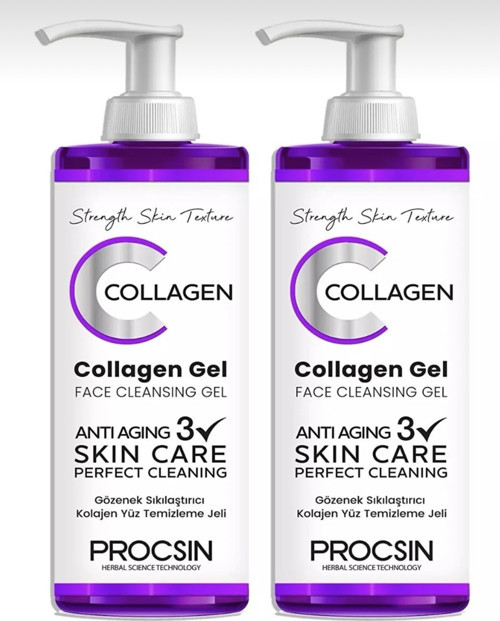 Collagen Temizleme Jeli Ikili Set