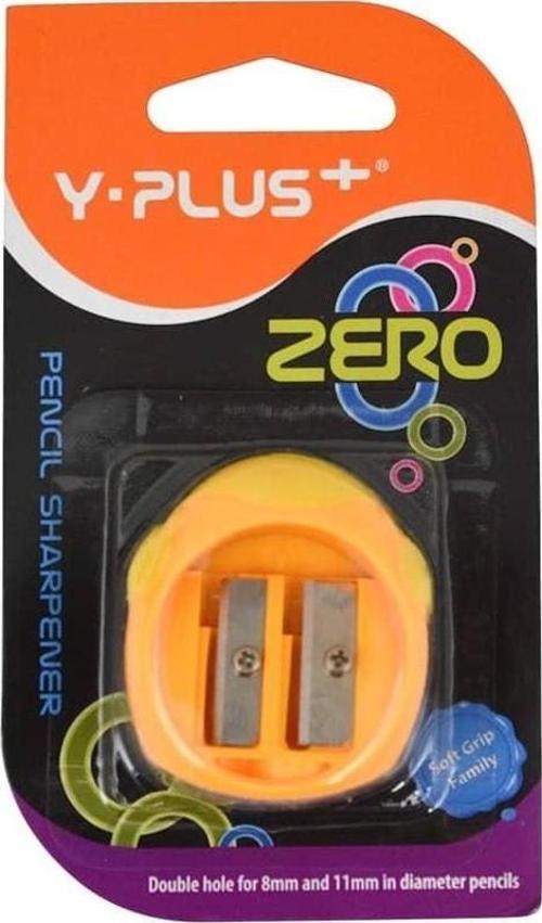 Soft Grip Çift Bıçaklı Kalemtıraş (Jumbo+Standart)
