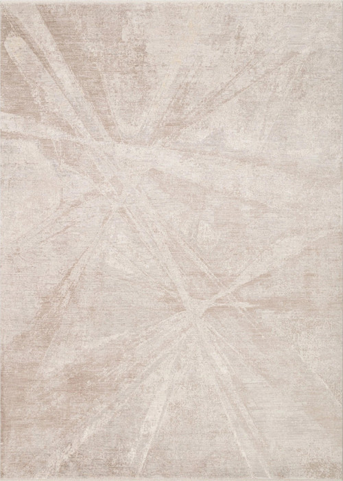 Mahal Mood 01 Grey Beige Polyester Akrilik Klasik Desenli Premium Salon Halısı