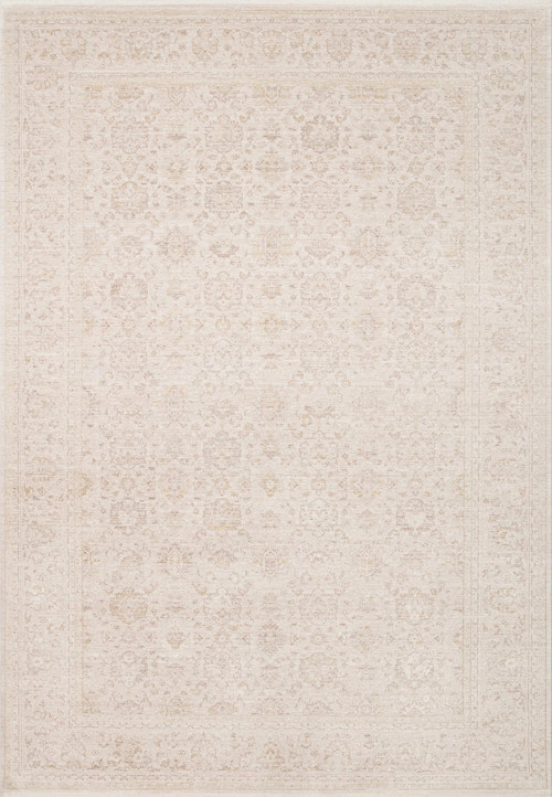 Mahal Mood 02 Beige Cream Polyester Akrilik Klasik Desenli Premium Salon Halısı