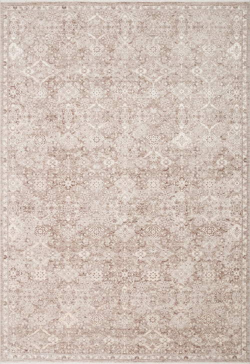 Mahal Mood 07 Beige Polyester Akrilik Klasik Desenli Premium Salon Halısı