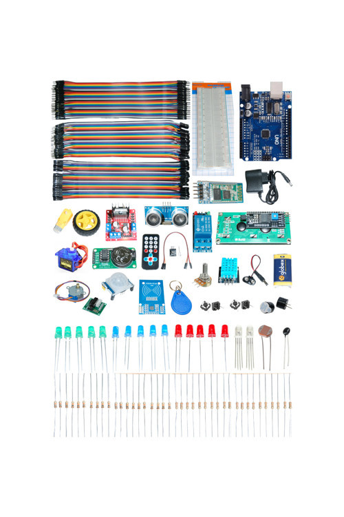 Arduino İleri Seviye Kutulu Eğitim Seti - 88 Parça