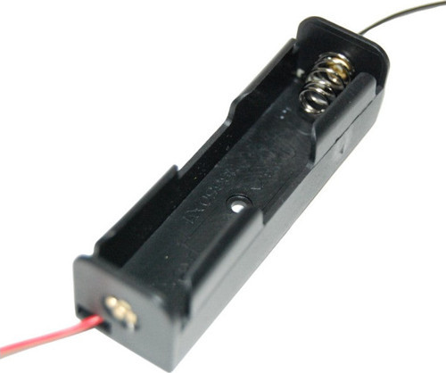 18650 Li-on Pil Yuvası Tekli (1'li) - 3.7V Kablolu Batarya Yuvası