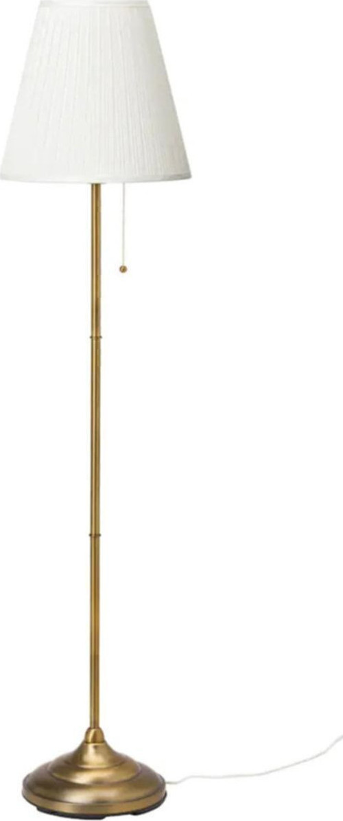 Arstıd 155 Cm Gold Altın Pirinç Renk Gövde Yer Lambası Lambader