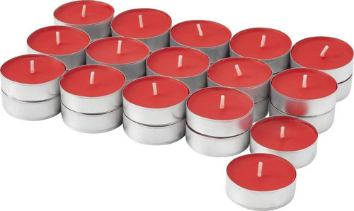 Vınterfınt Kokulu Tealight Mum Kırmızı 3.5 Saat Zencefilli Kurabiye