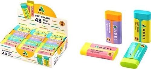 Soft Eraser 2B/4B Silgi Küçük Boy 48'li Kutu