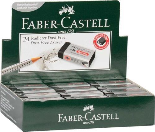 Faber-Castell Dust-Free Siyah Silgi 24'lü Kutu