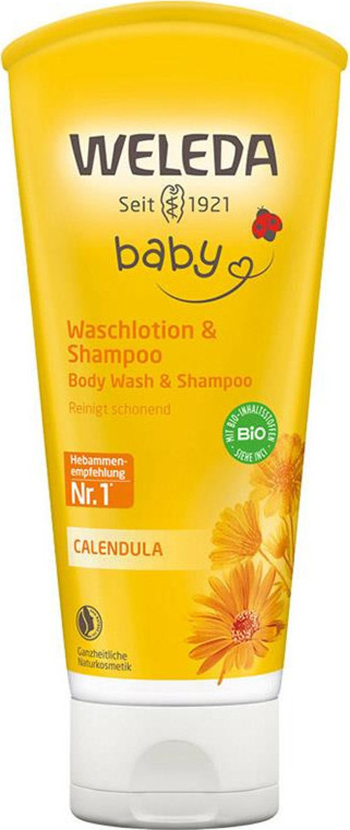 Calendula Organik Saç ve Vücut Şampuanı 200 ml
