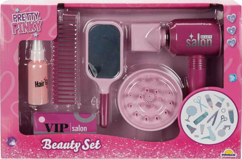 Oyuncak Güzellik Set Saç Tasarımı Sesli Işıklı Ylq-080