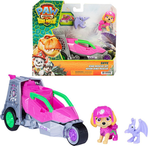 Oyuncak Paw Patrol The Dino Movie Skye Figürü ve Dino Kurtarma Aracı S02011012